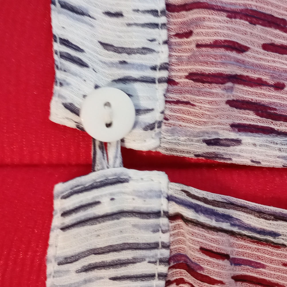 Prologue Dress White/Blue Size XS - Picture 10 of 11